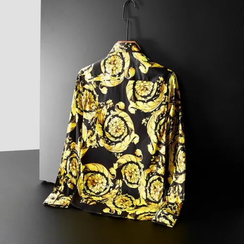Versace long sleeve shirt men-021(M-XXXXL)
