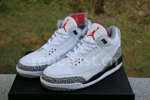 Authentic Air Jordan 3 JTH NRG Fire Red