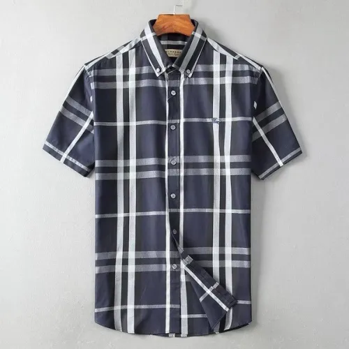 Burberry shirt sleeve men-033(M-XXXL)