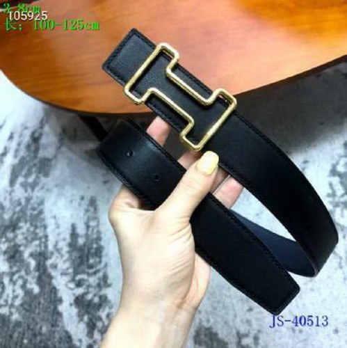 Super Perfect Quality Hermes Belts(100% Genuine Leather,Reversible Steel Buckle)-730