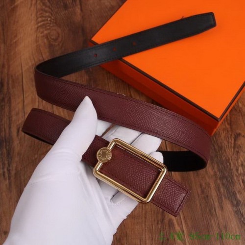 Super Perfect Quality Hermes Belts(100% Genuine Leather,Reversible Steel Buckle)-944