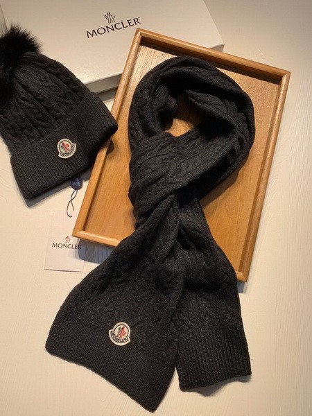 Moncler Wool Cap Scarf AAA-302