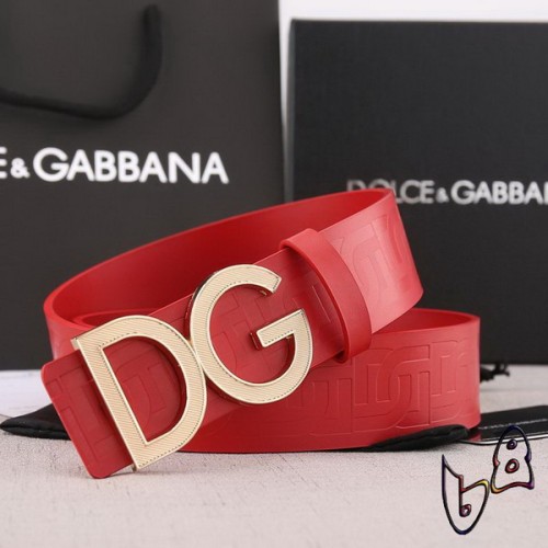 Super Perfect Quality DG Belts(100% Genuine Leather,steel Buckle)-042