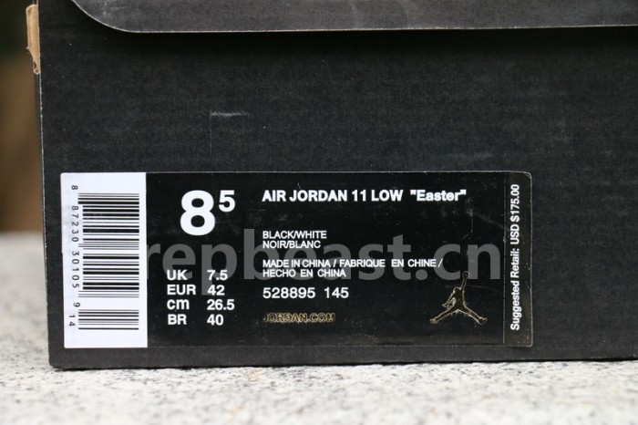 Authentic Air Jordan 11 Low Emerald