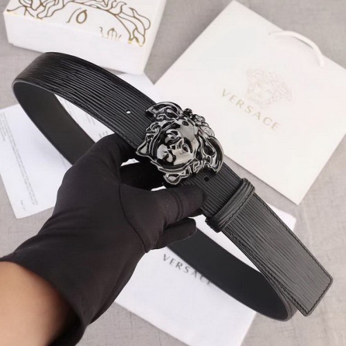 Super Perfect Quality Versace Belts(100% Genuine Leather,Steel Buckle)-612