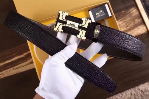 Super Perfect Quality Hermes Belts(100% Genuine Leather,Reversible Steel Buckle)-028