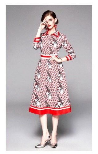 Burberry Women Dress-001(M-XXL)
