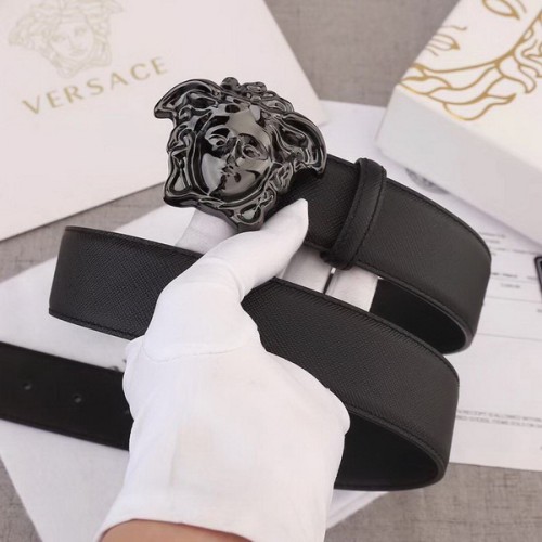 Super Perfect Quality Versace Belts(100% Genuine Leather,Steel Buckle)-576