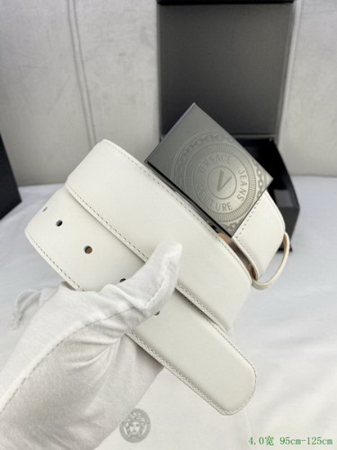 Super Perfect Quality Versace Belts(100% Genuine Leather,Steel Buckle)-494