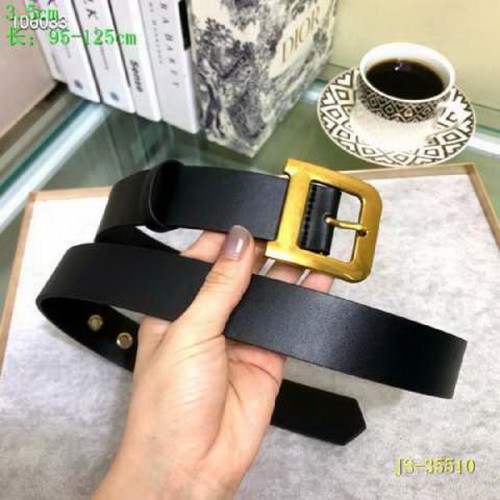 Super Perfect Quality Dior Belts(100% Genuine Leather,steel Buckle)-387