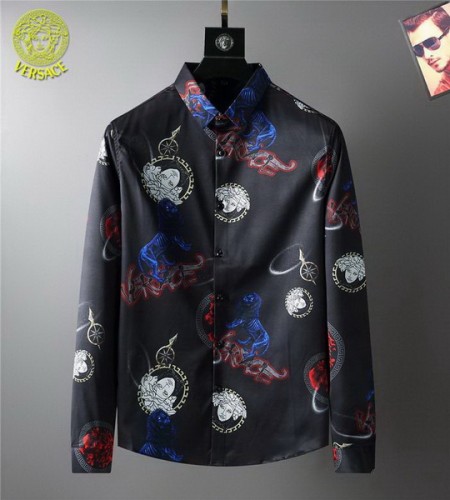 Versace long sleeve shirt men-107(M-XXXL)