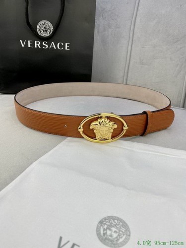 Super Perfect Quality Versace Belts(100% Genuine Leather,Steel Buckle)-506