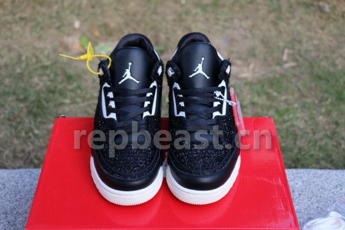 Authentic  Vogue x Air Jordan 3 “AWOK” Black