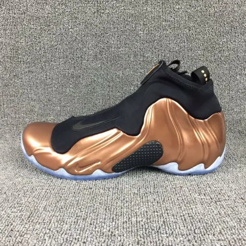 Authentic Nike Air Flightposite One Copper Gold