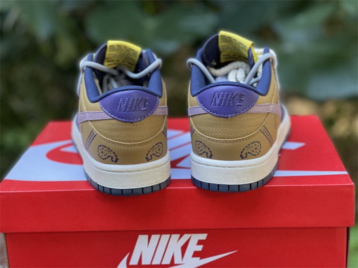 Travis Scott x Nike SB Dunk Low custom made