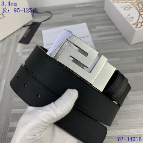 Super Perfect Quality Versace Belts(100% Genuine Leather,Steel Buckle)-579