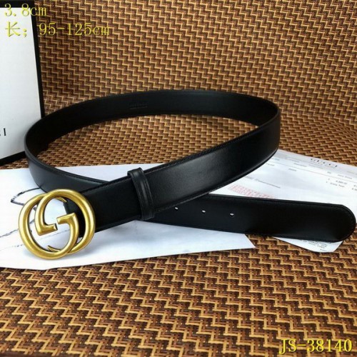 Super Perfect Quality G Belts(100% Genuine Leather,steel Buckle)-3955