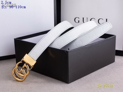 Super Perfect Quality G Belts(100% Genuine Leather,steel Buckle)-4209