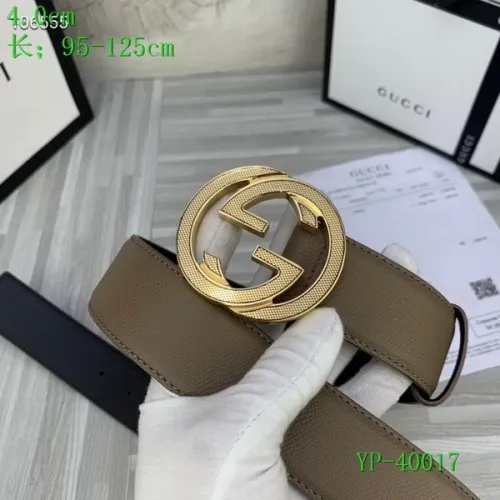 Super Perfect Quality G Belts(100% Genuine Leather,steel Buckle)-3990