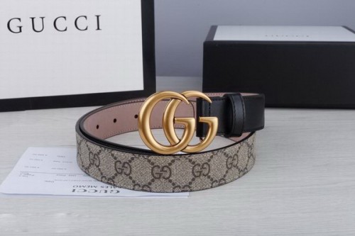 Super Perfect Quality G Belts(100% Genuine Leather,steel Buckle)-4220