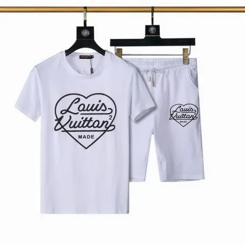 LV short sleeve men suit-121(M-XXXL)