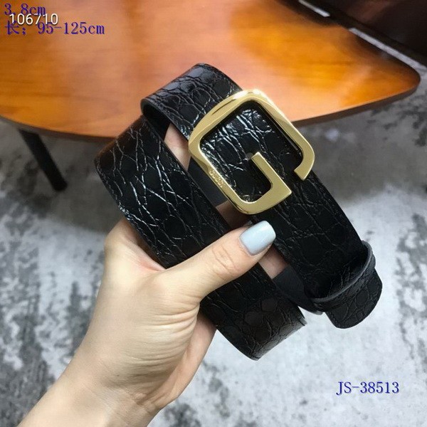 Super Perfect Quality G Belts(100% Genuine Leather,steel Buckle)-3787