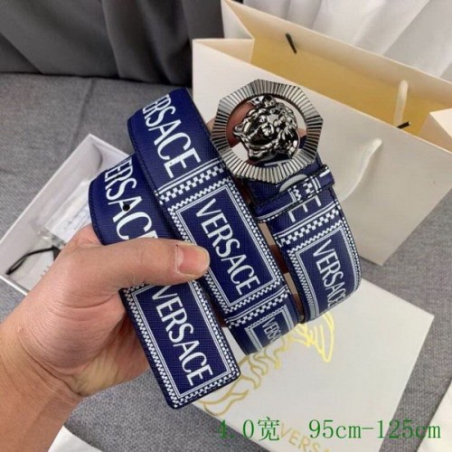 Super Perfect Quality Versace Belts(100% Genuine Leather,Steel Buckle)-658