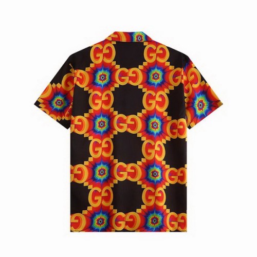 Gucci short sleeve shirt men-016(M-XXXL)