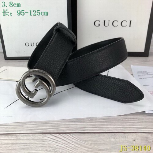 Super Perfect Quality G Belts(100% Genuine Leather,steel Buckle)-3956