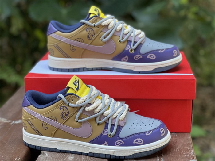 Travis Scott x Nike SB Dunk Low custom made