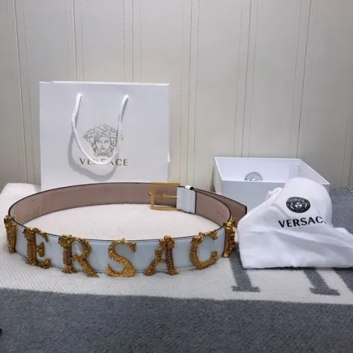 Super Perfect Quality Versace Belts(100% Genuine Leather,Steel Buckle)-685