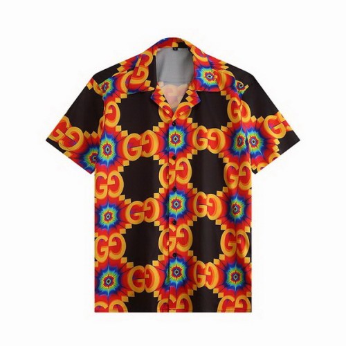 Gucci short sleeve shirt men-015(M-XXXL)