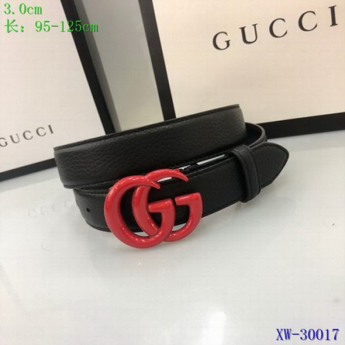 Super Perfect Quality G Belts(100% Genuine Leather,steel Buckle)-3402