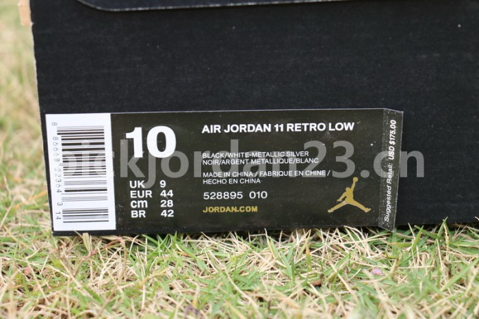 Authentic Air Jordan 11 Low “Barons”
