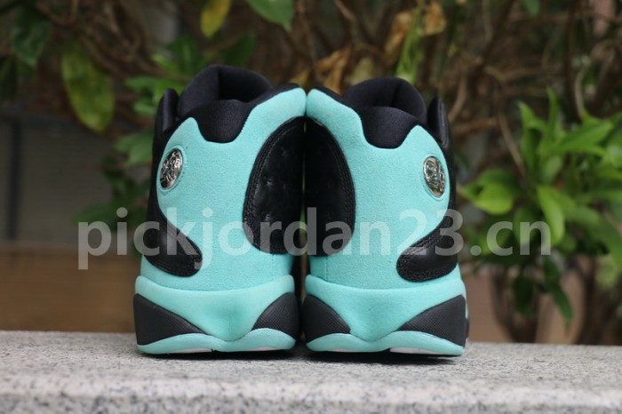 Authentic Air Jordan 13  Island Green 