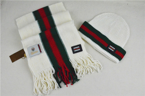 G Wool Cap Scarf AAA-024