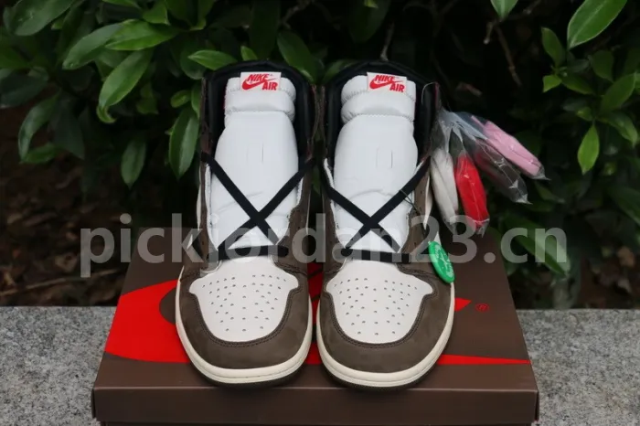 Authentic Travis Scott x Air Jordan 1 High OG TS SP