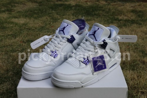 Authentic Air Jordan 4 “Purple Metallic”