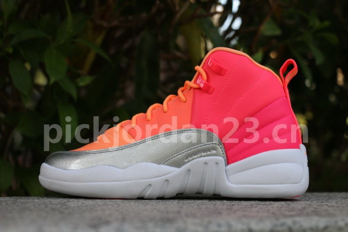 Authentic Air Jordan 12 GS “Hot Punch”