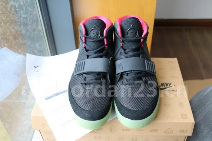 Authentic Nike Air Yeezy 2 “Solar Red”