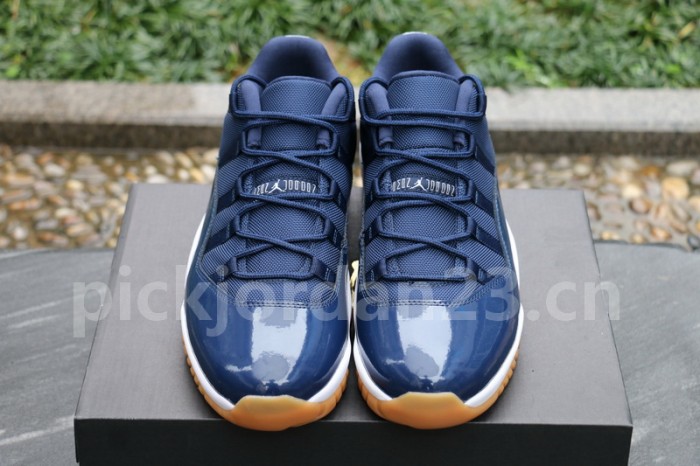 Authentic Air Jordan 11 Low “Navy”