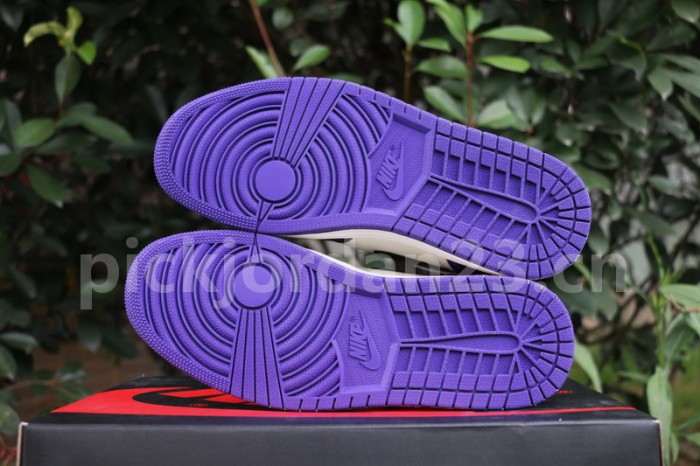 Authentic Air Jordan 1 “Court Purple”