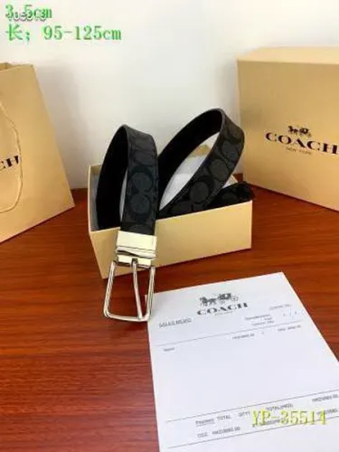 Super Perfect Quality COH Belts(100% Genuine Leather,steel Buckle)-090