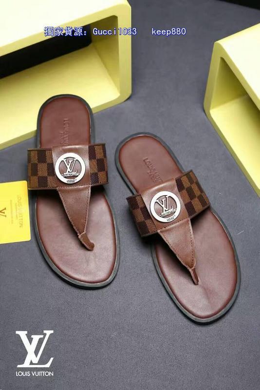 LV men slippers AAA(38-45)-189