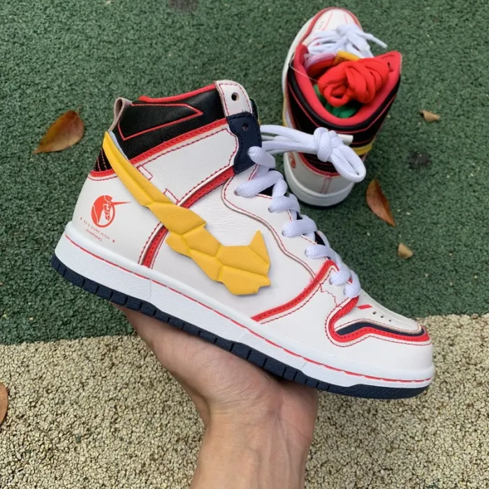 Authentic Gundam x Nike SB Dunk High