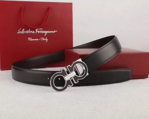 Super Perfect Quality Ferragamo Belts(100% Genuine Leather,steel Buckle)-987