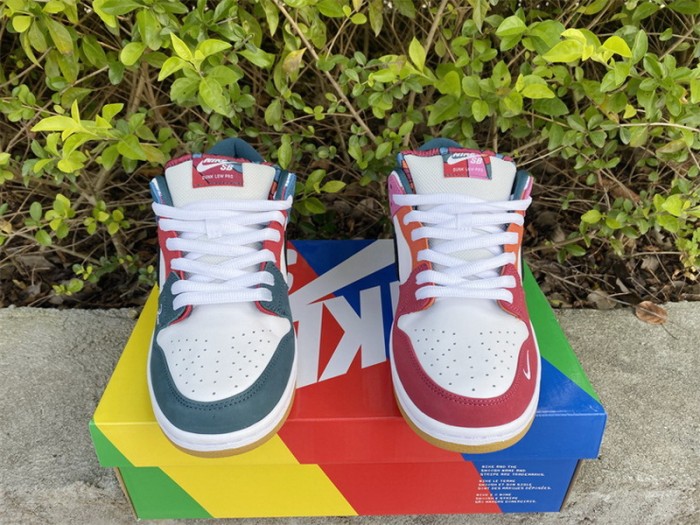 Authentic Parra x Nike SB Dunk Low  DH7695-100