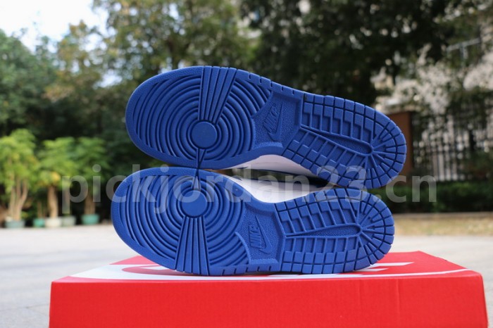 Authentic Nike Dunk Hi Blue White