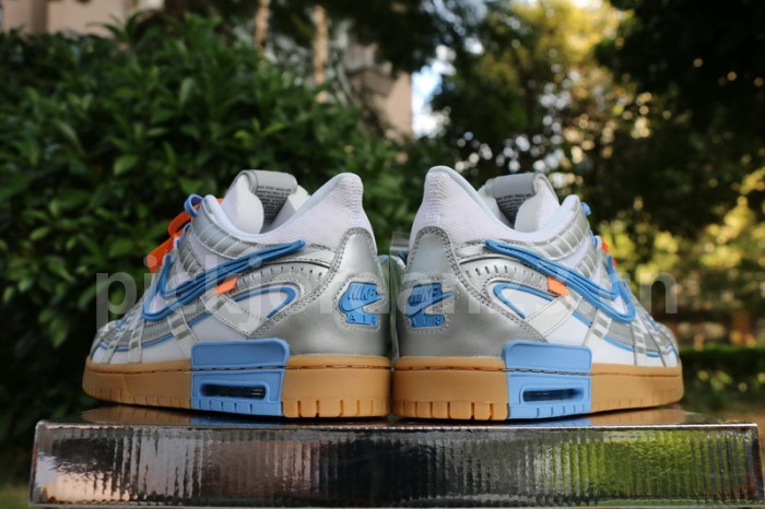 Authentic OFF-WHITE x Nike Air Rubber Dunk “University Blue”