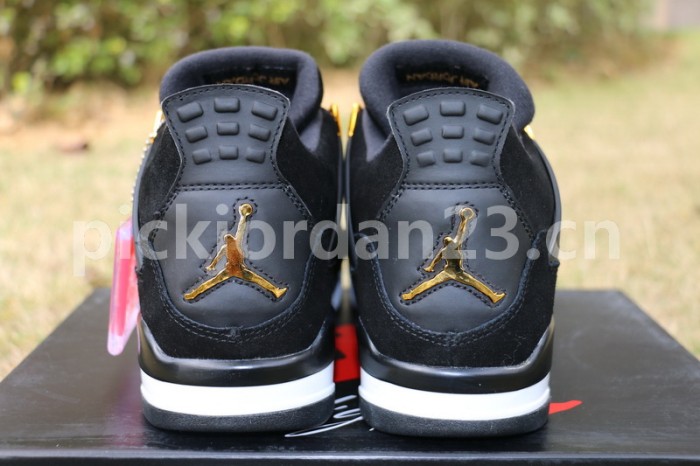 Authentic Air Jordan 4 “Black Suede”